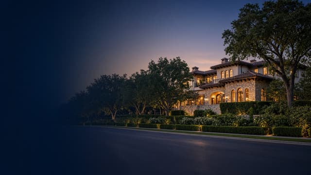 Illustrative newer luxury estate in the La Cañada Flintridge foothills — not a documented property address