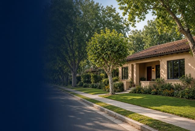 Illustrative San Gabriel Valley residential street used for the La Puente city guide — not a documented property address