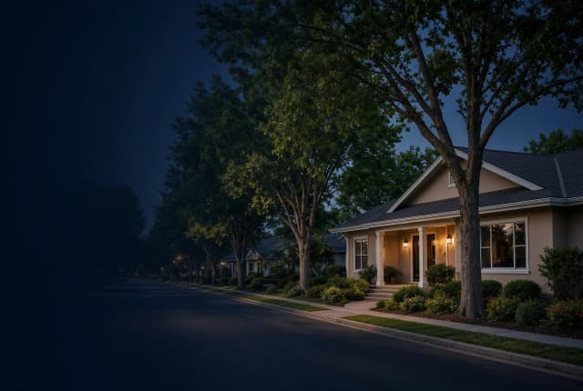 Illustrative San Gabriel Valley residential street used for the Temple City city guide — not a documented property address