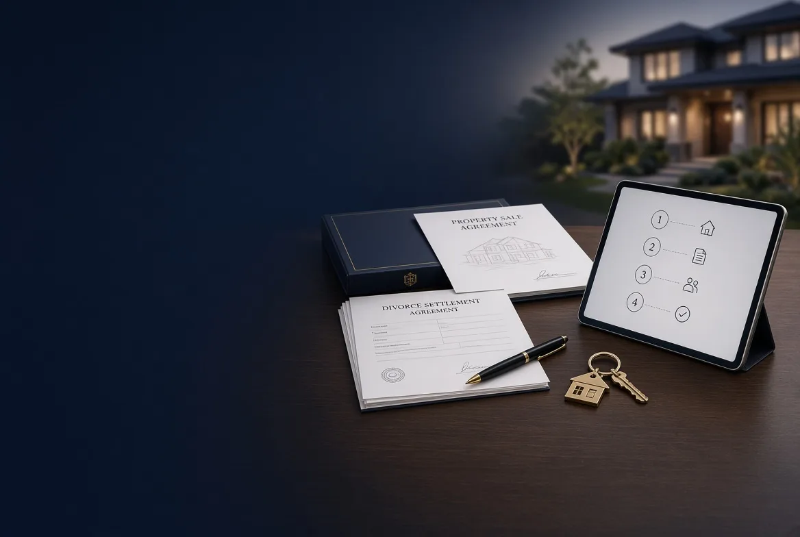 How do we sell the house during a divorce in California?
