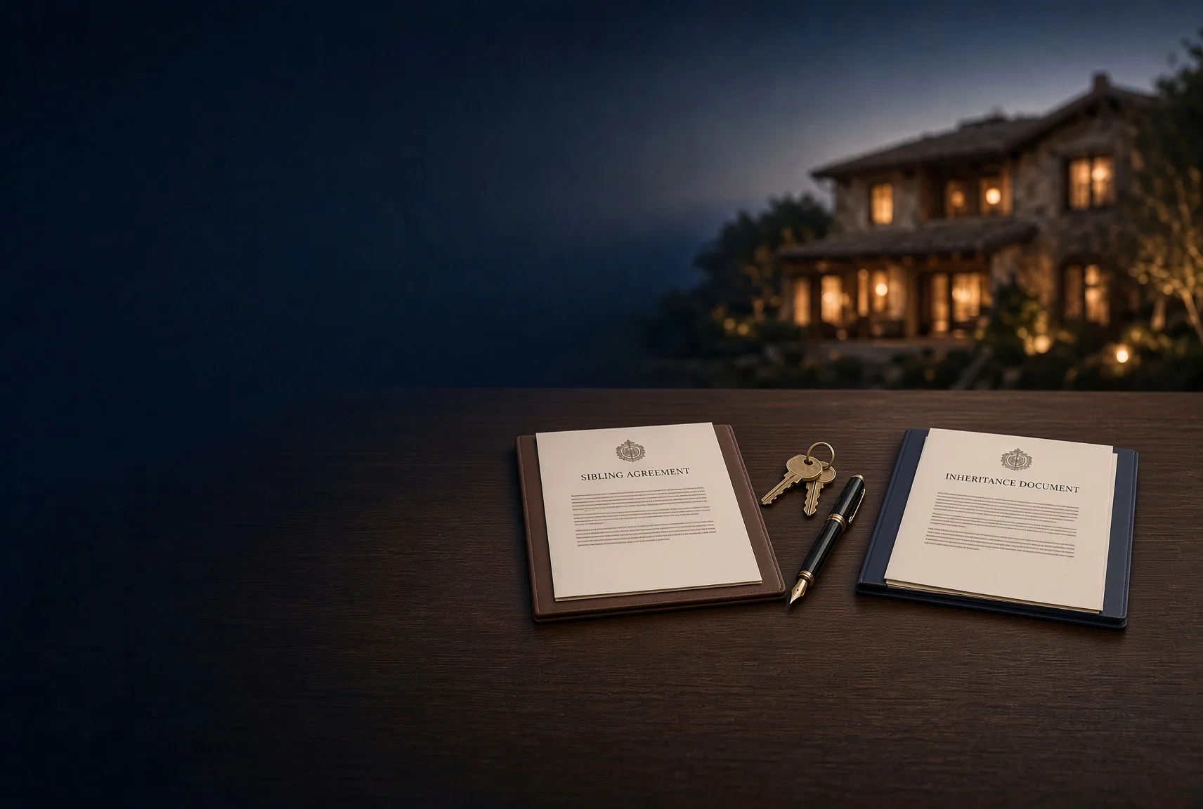 What if siblings disagree about selling an inherited house in California?